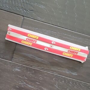 Chiefs Red and White Pencils